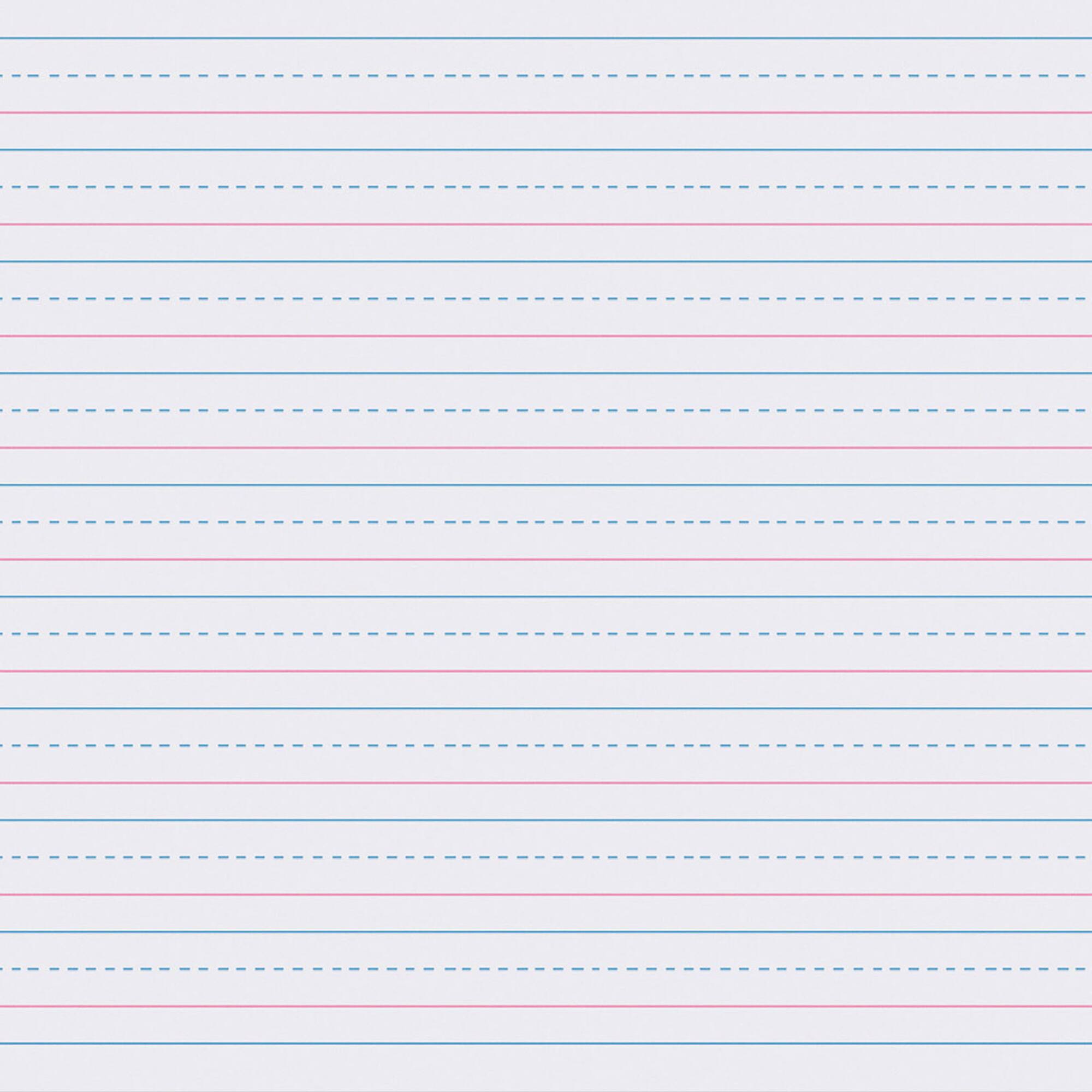 Zaner-Bloser 8" x 10.5" Sulphite Handwriting Paper Sheets